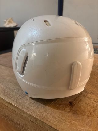 Casco Esquí Snowboard Blanco en buen estado