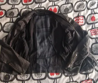 Cazadora Piel Diesel Black Gold Talla L