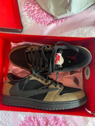 Nike Air Jordan Low OG Marrón y Negro