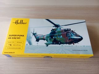 SUPER PUMA AS 331 M1 MAQUETA HELLER 1/72