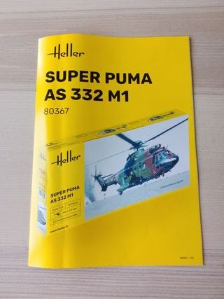 SUPER PUMA AS 331 M1 MAQUETA HELLER 1/72