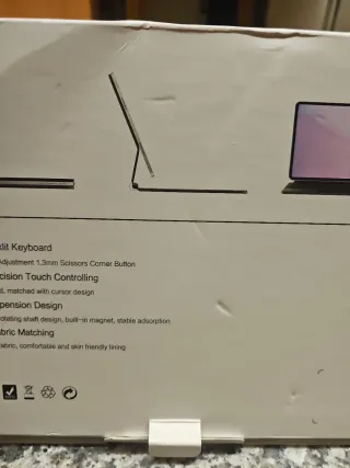 Funda Teclado Magnético para iPad pro 12.9 Air 13