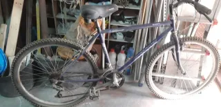 Bicicleta Missouri morada poco uso