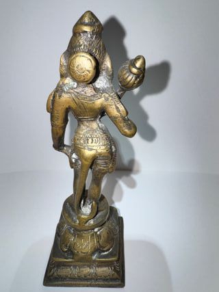 Figura Bronce Hanuman Deidad Hindú