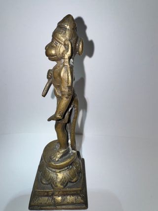 Figura Bronce Hanuman Deidad Hindú