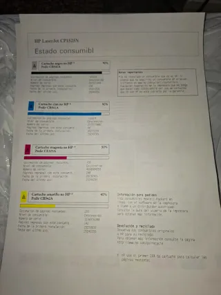 Stampante laser a colori Hp 1525n