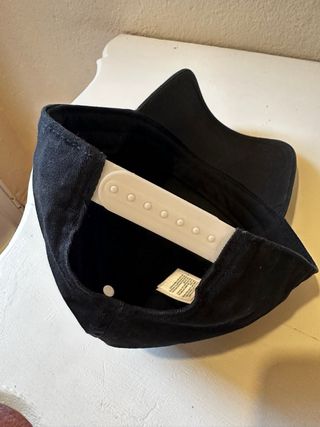 Gorra Adidas Negra Logo Blanco