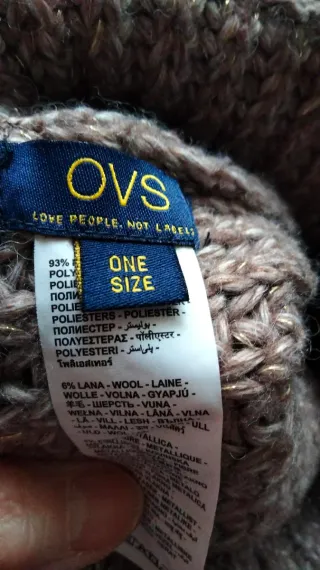 Cappello donna con pompon marrone