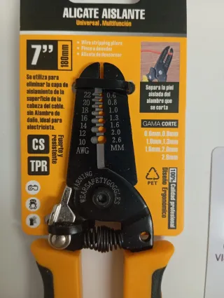 Alicate Pelacables Ferro 7 Universal