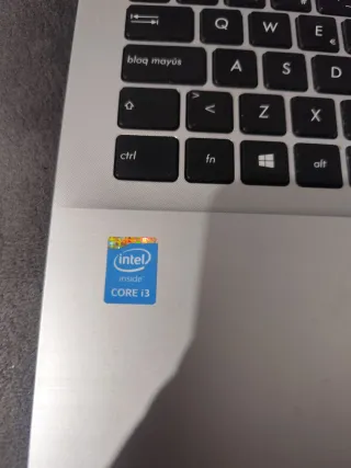 Portátil Asus K555L Negro/Gris