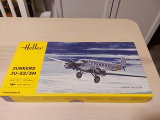 JUNKERS JU-52 HELLER MAQUETA AVION 1/72