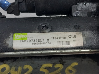 MOTOR ARRANQUE PEUGEOT 1007 9HZ 9662854180