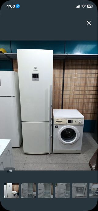 Oferta Nevera y Lavadora Blanca