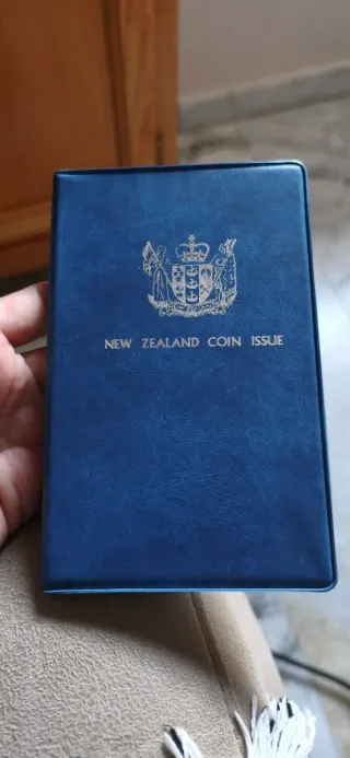 Estuche Monedas Nueva Zelanda 1982