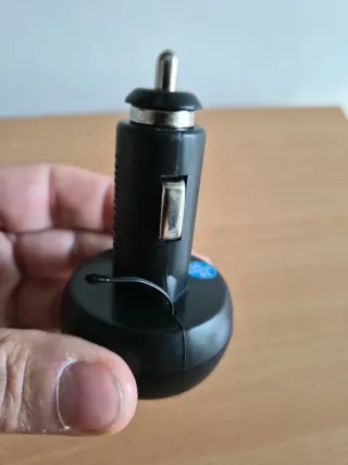 Termometro digitale display voltmetro con USB char