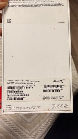 iPhone 11 Rosso 128GB