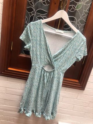 Vestido corto floral