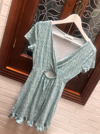 Vestido corto floral