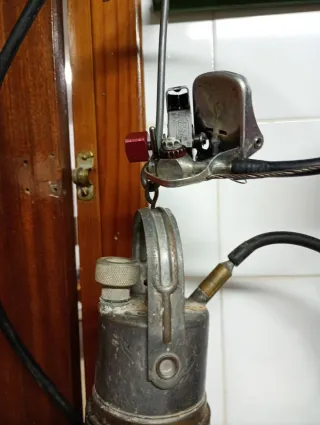 LAMPARA DE CARBURO ESPELEOLOGIA EMILSA + PETZL