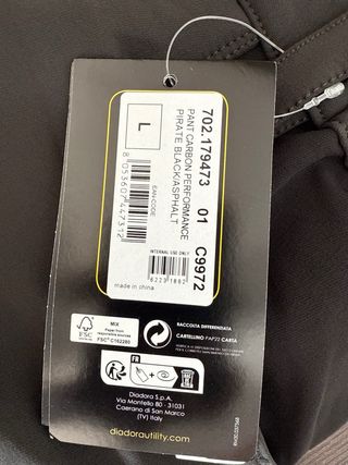 Pantalones Diadora Utility Talla L Negros