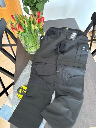 Pantalones Diadora Utility Talla L Negros