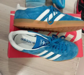 Zapatillas Adidas Gazelle Hombre Azul
