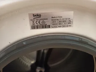 Lavadora Beko 8kg 1000rpm A+++