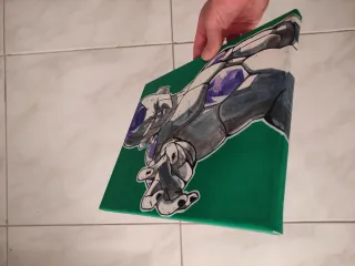 Poster Tela Freezer Dragon Ball Z 25x30cm