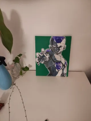 Poster Tela Freezer Dragon Ball Z 25x30cm