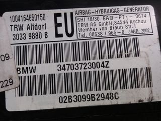 AIRBAG LATERAL IZQUIERDO BMW SERIE 3 TOURING (E46)