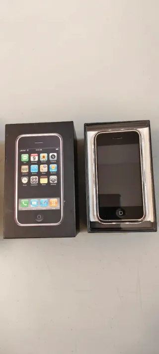 iPhone 2G Completo+Ticket Compra original año 2007