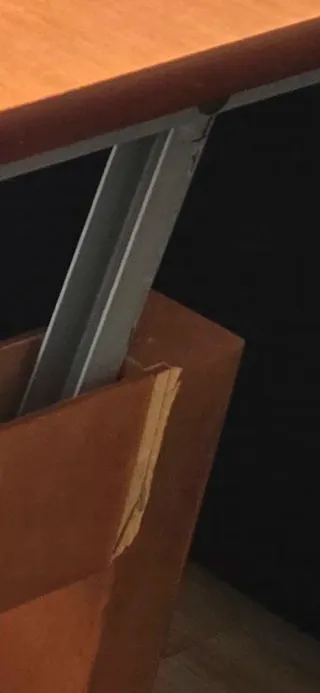 Mesita extensible de madera