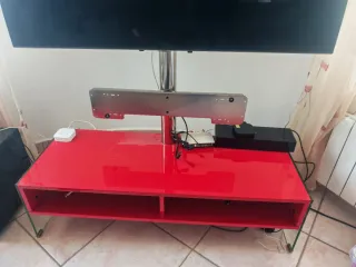 Mueble TV Yamaha Kinsei Rojo