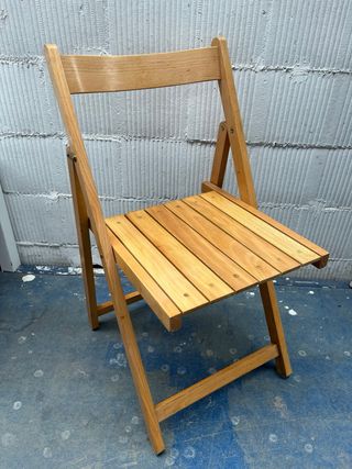 Sedie pieghevoli in legno