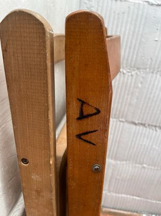 Sedie pieghevoli in legno