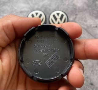 4 Tapabujes VW 55mm originales nuevos