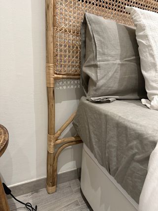 Cabecero de ratán Mubak