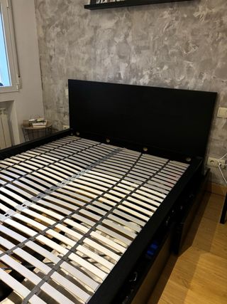 Cama IKEA MALM 160x200 con 4 cajones