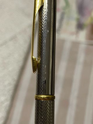 Parker Insignia penna vintage argento/oro