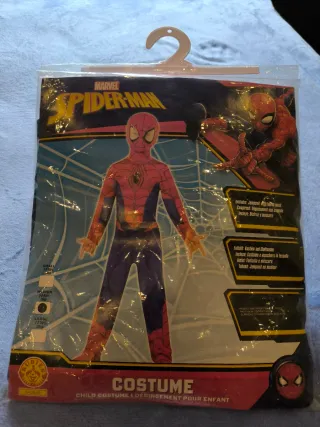 Disfraz Spiderman con máscara