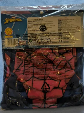 Disfraz Spiderman con máscara