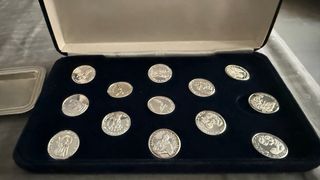 Colección Arras Plata Pura Grabados Bíblicos