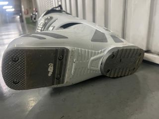 Botas de esquí Nordica blancas detalles gris/rojo