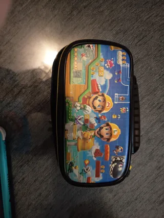 Nintendo Switch Lite Azul + Funda Mario