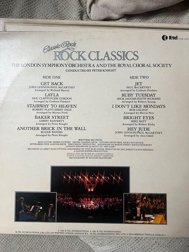 2 Vinilos Classic Rock London Symphony Orchestra