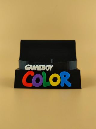 Stand para la Game Boy Color Impreso en 3D con PLA