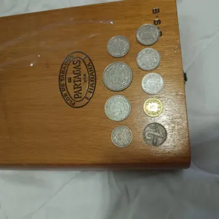 Lote de monedas Suizas