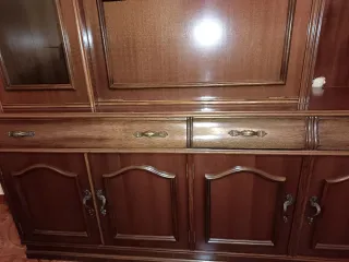 Mueble de salón madera años 70