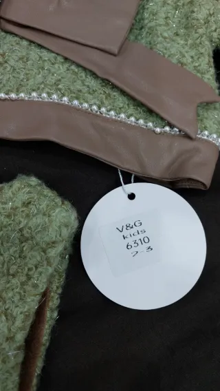 Set bimba vestito + giacca V&G 2-3 anni