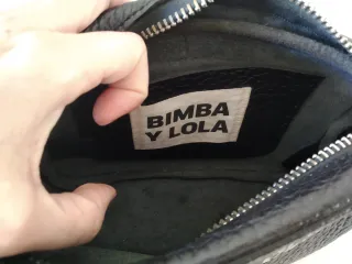 Bolso Bimba y Lola Negro Piel